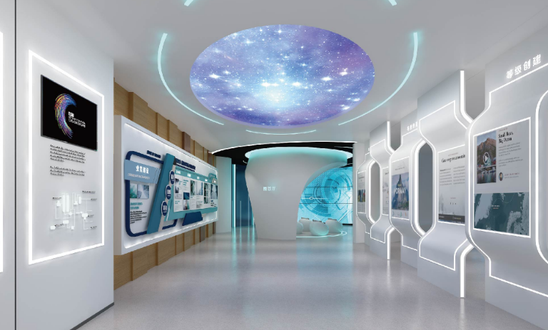 装修设计3D效果图虚拟展厅